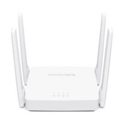 ROUTER WIFI AC 1200 INALÁMBRICO MERCUSYS AC10 DE DOBLE BANDA CON ANTENAS DE ALTA GANANCIA MULTIMODO TL1