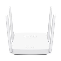 ROUTER WIFI AC 1200 INALÁMBRICO MERCUSYS AC10 DE DOBLE BANDA CON ANTENAS DE ALTA GANANCIA MULTIMODO TL1
