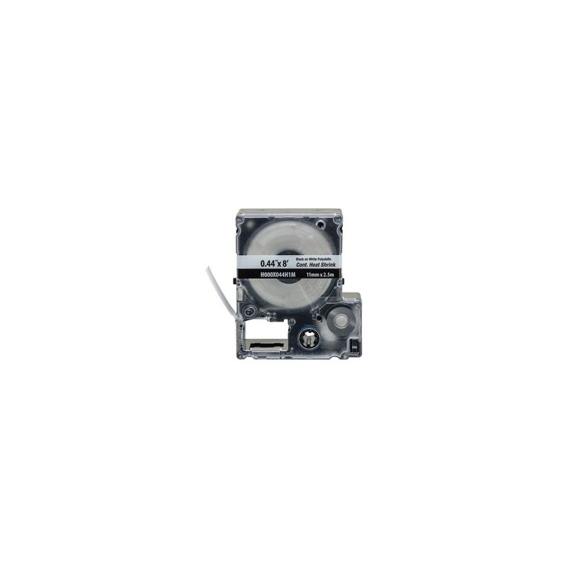 Casete De Etiquetas De Poliolefina De Cinta Continua Tubo Termocontráctil 11.2 Mm (0.44 In) De Ancho Y 2.4 M De Largo Para Cable