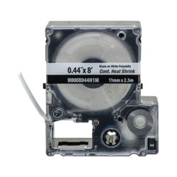 Casete De Etiquetas De Poliolefina De Cinta Continua Tubo Termocontráctil 11.2 Mm (0.44 In) De Ancho Y 2.4 M De Largo Para Cable