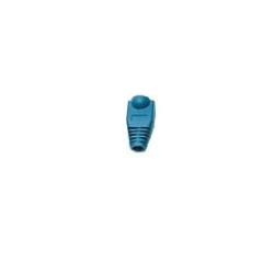 Bota Plástica Para Protección De Plug Rj45 Color Azul