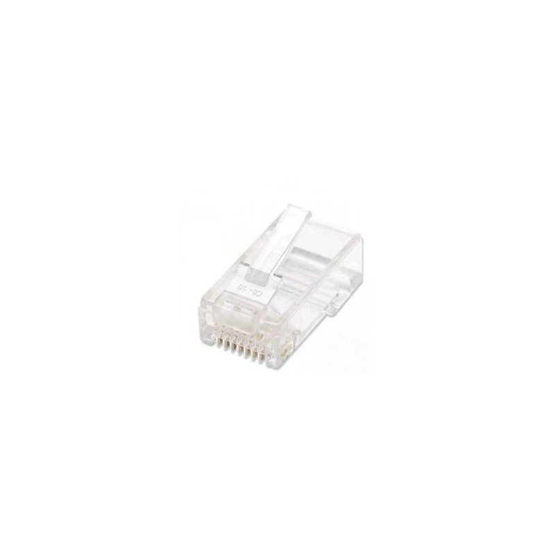Plugs de Red CAT5E INTELLINET  Transparente TL1