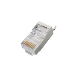 Conector Rj45 Para Cable Ftp/stp Categoria 5e  Blindado Con Pin A Tierra