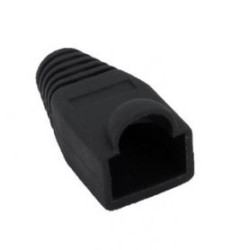 Protector de Plug Bota para RJ45 BROBOTIX 351980 RJ45 Negro TL1