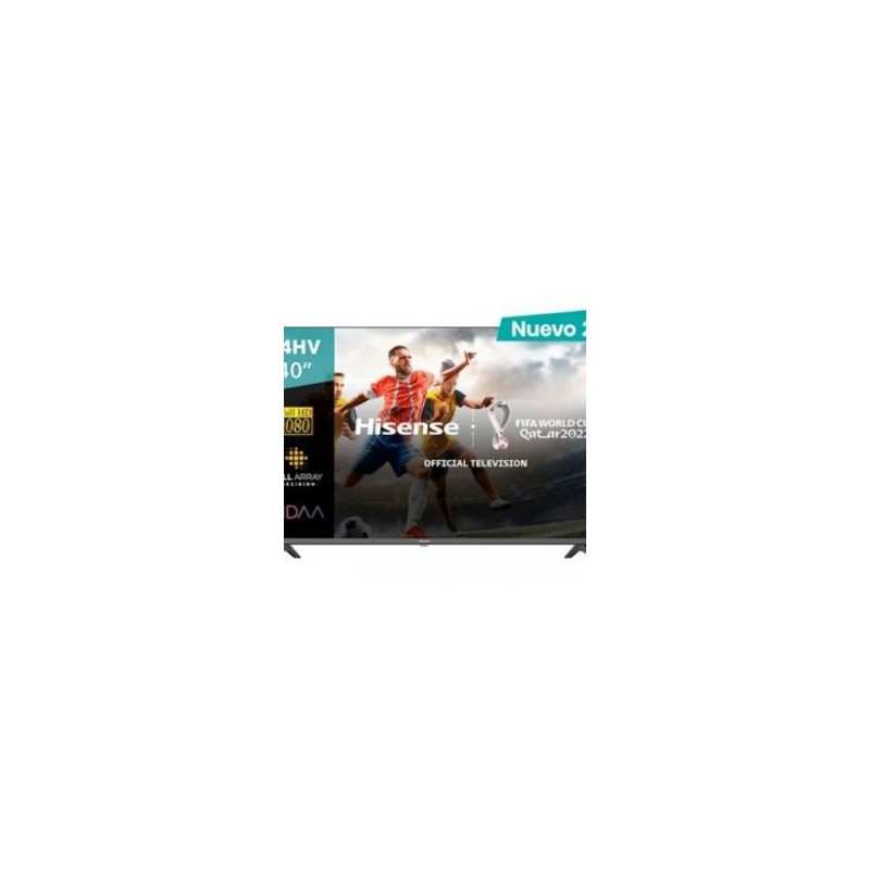 Televisor Hisense 40A4HV 40 pulgadas LED FHD 1920 x 1080 Pixeles SMART VIDAA IDCARDKR2K