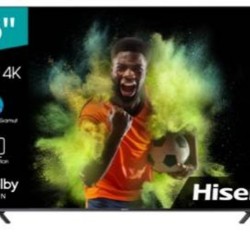 Televisión Hisense 85A75H  85 pulgadas  LED 4K UHD 3840 x 2160 Pixeles 8 ms SMART GOOGLE IDCARDKR2K