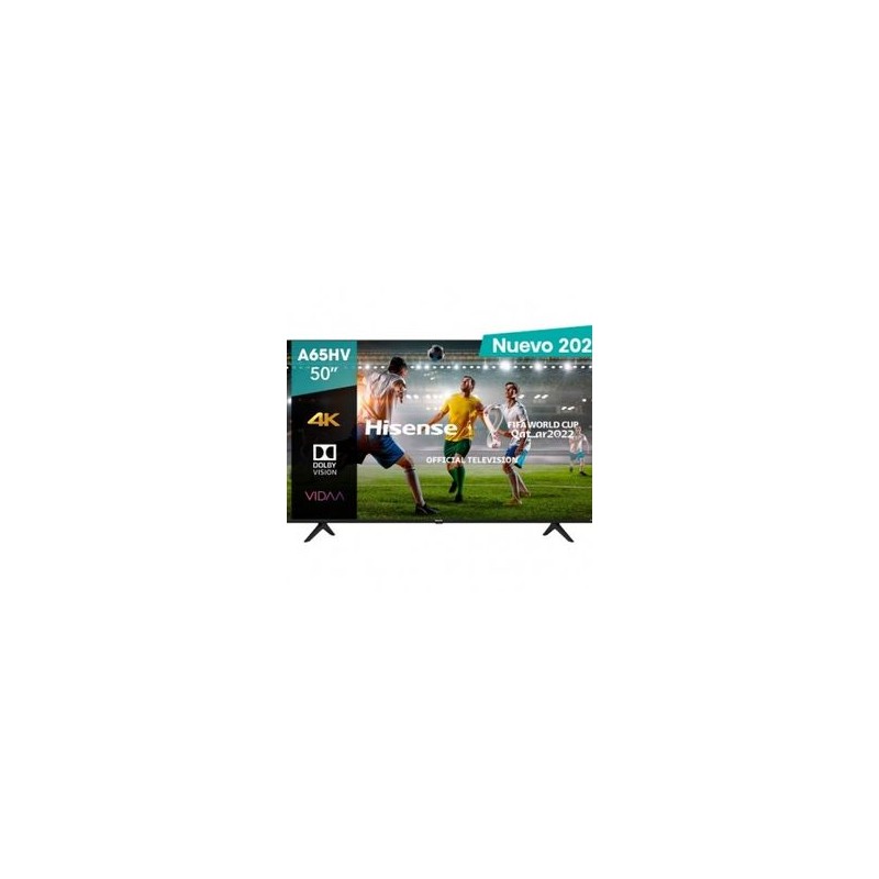 Televisor Hisense 50A65HV 50 pulgadas LED 4K UHD 3840 x 2160 Pixeles SMART VIDAA TL1
