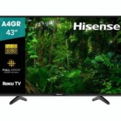 Televisor Hisense 43A4GR 43 pulgadas LED FHD 1920 x 1080 Pixeles SMART ROKU SBNB600