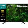 Televisor Hisense 43A4GR 43 pulgadas LED FHD 1920 x 1080 Pixeles SMART ROKU SBNB600