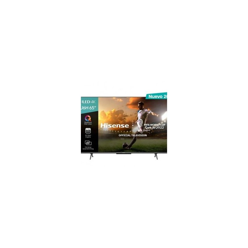 Televisor Hisense 65U6H 65 pulgadas ULED 4K UHD 3840 x 2160 Pixeles QUANTUM SMART GOOGLE SBNB600
