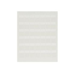 Hojas Con 2500 Etiquetas Autolaminadas Para Impresora Láser/inyección De Tinta Para Cables De 2 A 4.1 Mm De Diámetro (18  14 Awg