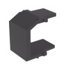 Módulo De Tapa Ciega (inserto Ciego) Tipo Keystone Color Negro 1 Pieza