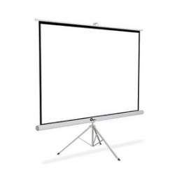 Pantalla proyección tripie 100 pulgadas Qian QPD69602 100 pulgadas Color blanco TL1