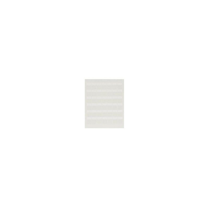 Paquete De Hojas Con 2500 Etiquetas De Identificación Autolaminadas Para Impresora Láser/inyección De Tinta Para Cables De 4.1 A