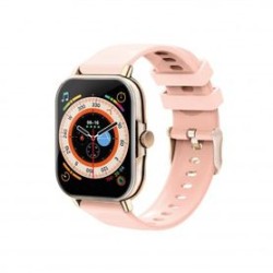Smartwatch NECNON NSW201 1.81 pulgadas Full Touch IP67 BT 5.0 Android/IOS Rosa / Dorado IDCARDKR2K
