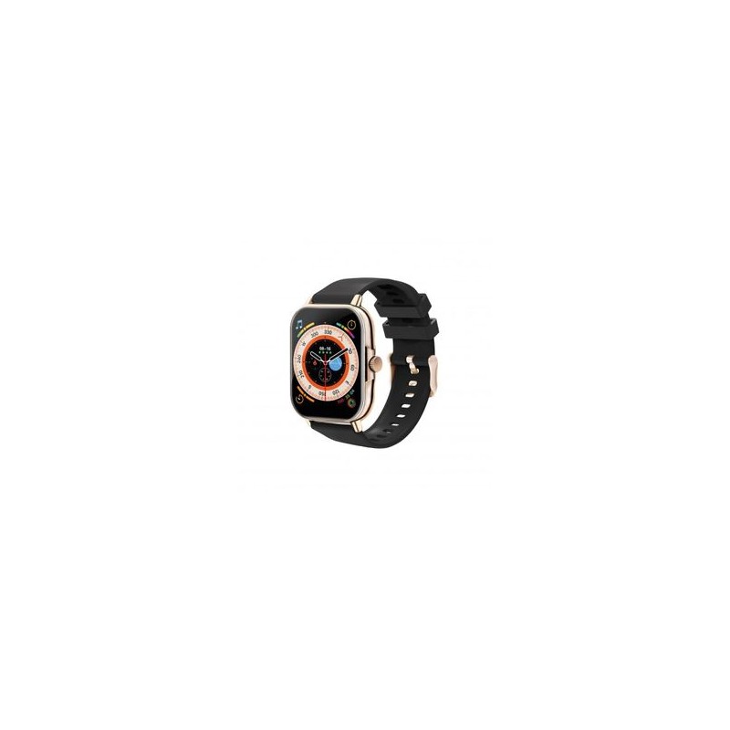Smartwatch NECNON NSW201 1.81 pulgadas Full Touch IP67 BT 5.0 Android/IOS Negro/Dorado IDCARDKR2K
