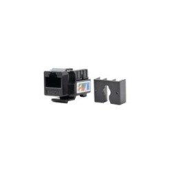 Módulo Jack Keystone Cat5e Con Terminación 110 (punchdown) Para Faceplate  Color Negro