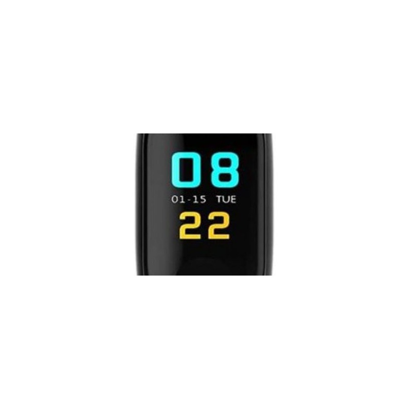 Smartband Hyundai pantalla tactil a color conector de carga micro usb ideal para el monitoreo de signos vitales y notificaciones