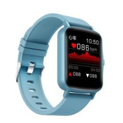 SMARTWATCH 1.44 TOUCH IP67 BT ANDROID/IOS NOTIFICACIONES LOCALIZADOR CALORIAS PODOMETRO OXIGENO PRESION ART. F CARDIACA 72H AZUL
