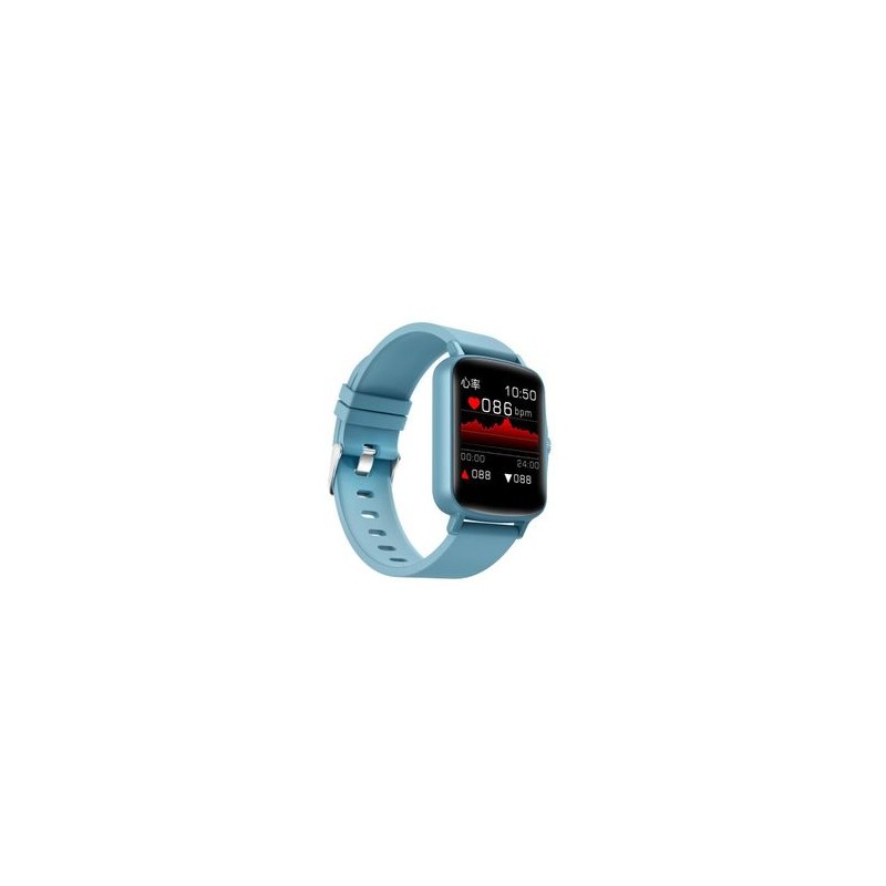 SMARTWATCH 1.44 TOUCH IP67 BT ANDROID/IOS NOTIFICACIONES LOCALIZADOR CALORIAS PODOMETRO OXIGENO PRESION ART. F CARDIACA 72H AZUL