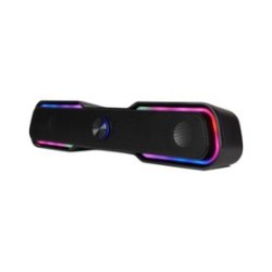 Bocinas Start The Game BSP350 Bluetooth/3.5Mm Usb Iluminación Rgb Negro TL1