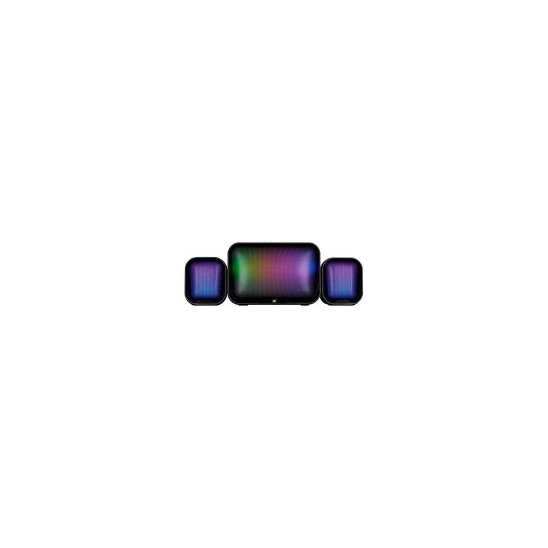 BOCINAS VORAGO  START THE GAME SPK255 2.1 USB/3.5MM 3W2  10W SUBWOOFER RGB 6005460