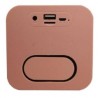 Bocina Inalámbrica Highlink Color Rosa Radio FM Lector USB Lector Micro SD Bateria Recargable Portátil Ligera TL1