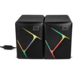 Bocinas 2.0. Vorago Start The Game SPK108 RGB /USB /3.5 MM. TL1