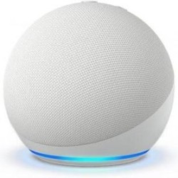 Amazon Echo Dot 5th Gen con asistente virtual Alexa AMZB09B94RL1R glacier white IDCARDKR2K