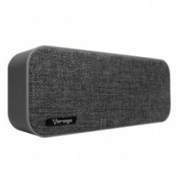 Bocina Portátil Bluetooth VORAGO BSP150 Gris 100 Hz  18 KHz  3W2 TL1