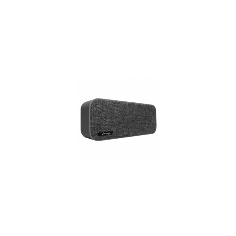 Bocina Portátil Bluetooth VORAGO BSP150 Gris 100 Hz  18 KHz  3W2 TL1