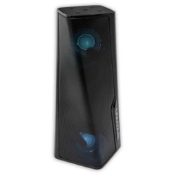 BOCINA BLUETOOTH NB02 TRUE WIRELESS RADIO FM MICRO SD USB AUX 3.5MML MANOS LIBRES LUZ LED 10 WATTS RMS RGB NEGRO TL1