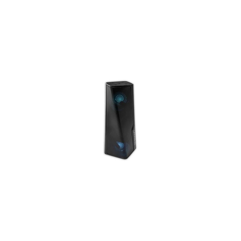 BOCINA BLUETOOTH NB02 TRUE WIRELESS RADIO FM MICRO SD USB AUX 3.5MML MANOS LIBRES LUZ LED 10 WATTS RMS RGB NEGRO TL1