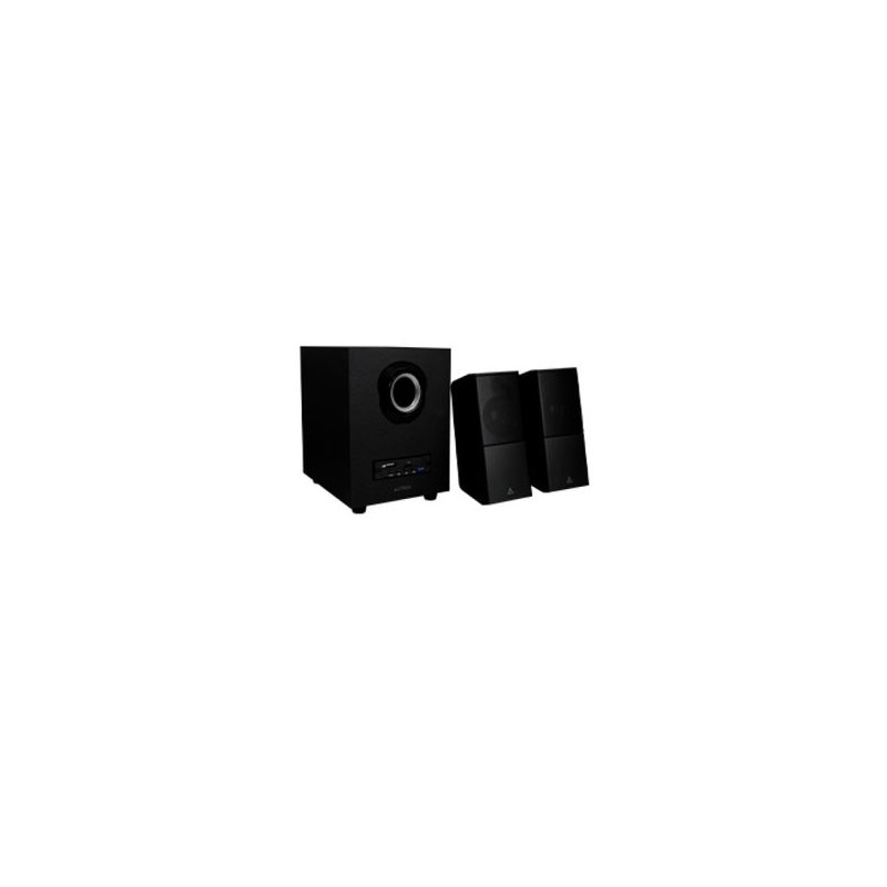 Bocinas Estéreo 2.1 ACTECK Inalámbricas BTJACK 3.5 MM Micro SDUSB Negro IMPULSE AS680 TL1