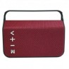 Bocina Inalámbrica Highlink Handle Roja Radio FM Lector Micro SD Bateria Recargable TL1