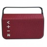 Bocina Inalámbrica Highlink Handle Roja Radio FM Lector Micro SD Bateria Recargable TL1