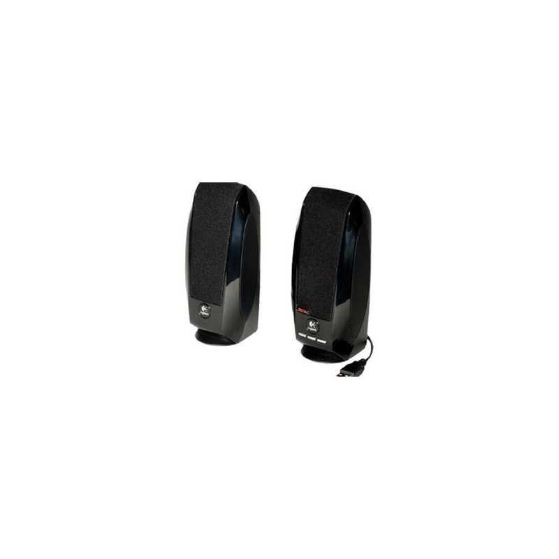 Bocina LOGITECH S150 12 W Negro Alámbrico USB TL1