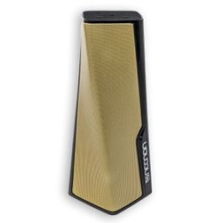 BOCINA BLUETOOTH NB02 TRUE WIRELESS RADIO FM MICRO SD USB AUX 3.5MML MANOS LIBRES LUZ LED 10 WATTS RMS DORADOr TL1