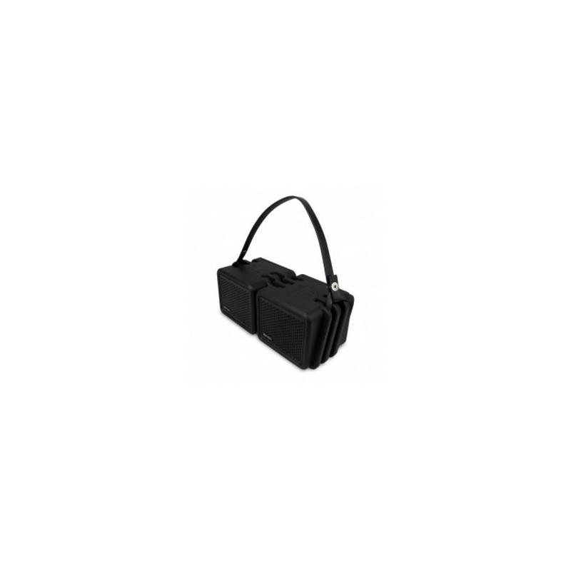 Bocina VORAGO BSP601 Bluetooth Tws Kit 2 Negras TL1