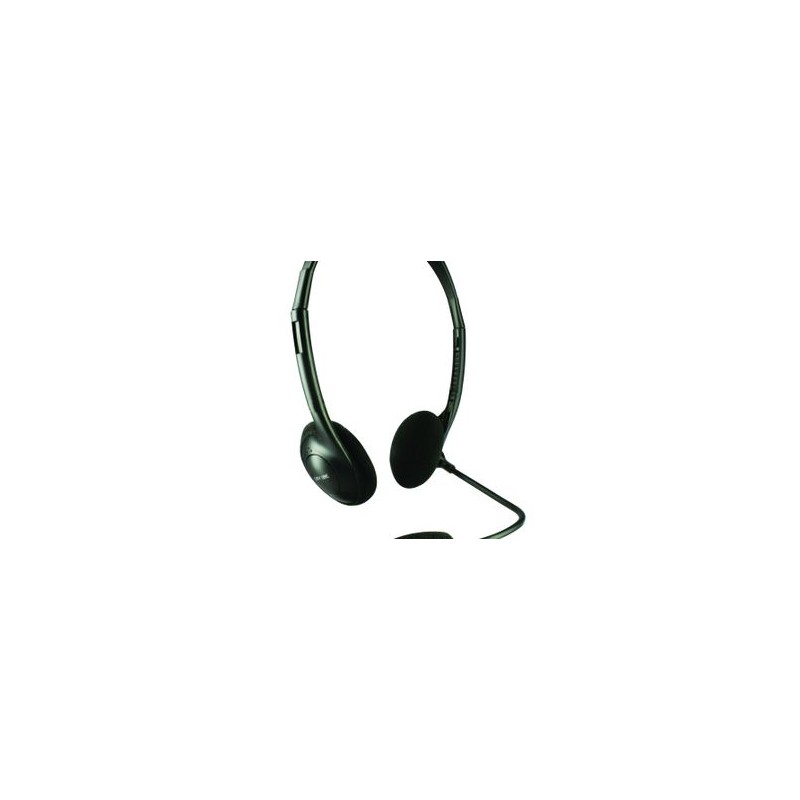 Audifono Easy Line EL993148 Diadema Negro 6005460