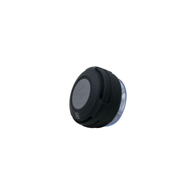 BOCINA BLUETOOTH NB03W PRO VENTOSA RESISTENTE A SALPICADURAS IPX4 RADIO FM LECTOR MICRO SD MANOS LIBRES  NEGRO SBNB600