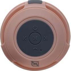 BOCINA BLUETOOTH NB03W PRO  VENTOSA  RESISTENTE A SALPICADURAS IPX4 RADIO FM LECTOR MICRO SD MANOS LIBRES ROSA SBNB600