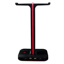 Base Gaming Headser Stand BALAM RUSH USB 2XUSB 16x10x27cm RGB  LED ATLAS HR760 TL1
