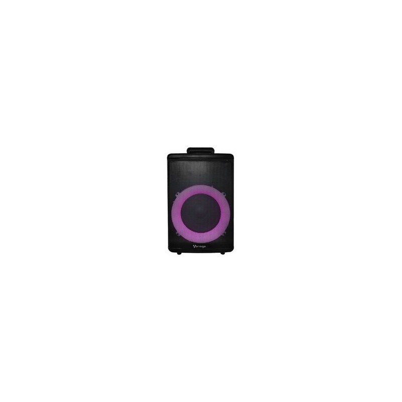 BAFLE VORAGO KSP302 NEGRO 8 PULGADAS RECAR MIC  IDCARDKR2K