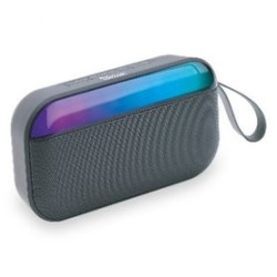 BOCINA BLUETOOTH RGB CON SUBWOOFER GRIS 600120 BROBOTIX IDCARDKR2K