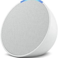 Amazon Echo Pop Con Asistente Virtual Alexa Glacier White NMG-30U2