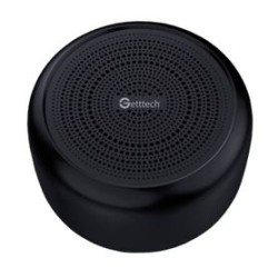 GETTTECH MINI BOCINA MELODIC COLOR NEGRO ALTAVOS DE 1.5 PULGADAS BT 5.0 USB 2.0 MOD. GAM31501N NMG-30U2