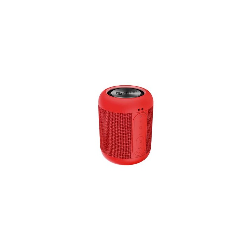 GETTTECH BOCINA DE ALTO RENDIMIENTO COLOR ROJO BT 4.2 ADMITE SD HASTA 32GB BATERIA DE 1500 MAH USB 2.0 BOCINA DE 52MM MOD. GAL31