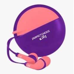 Audifonos alámbricos con micrófono BUBBLE GUM rosa PC116493 TL1