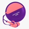 Audifonos alámbricos con micrófono BUBBLE GUM rosa PC116493 TL1